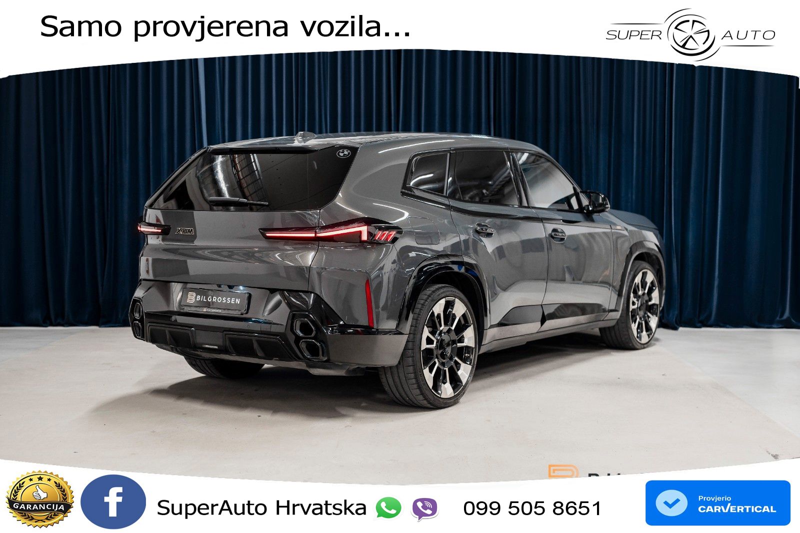 BMW XM 50e (476 KS) M xDrive M Steptronic LED+GR SJED+ACC
