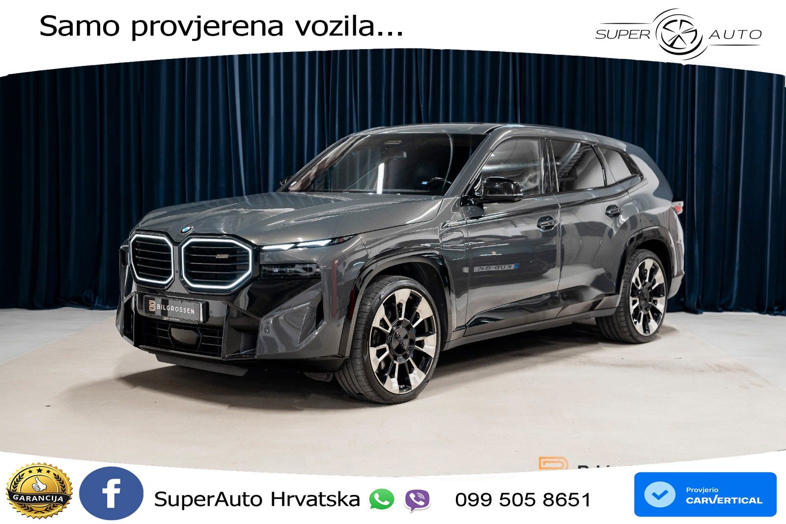 BMW XM 50e (476 KS) M xDrive M Steptronic LED+GR SJED+ACC