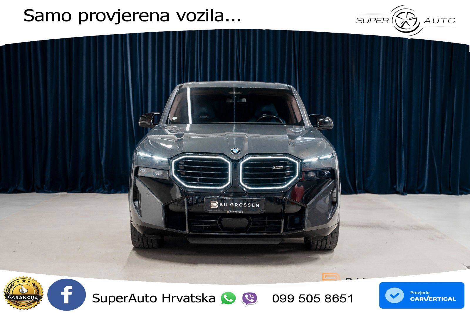 BMW XM 50e (476 KS) M xDrive M Steptronic LED+GR SJED+ACC