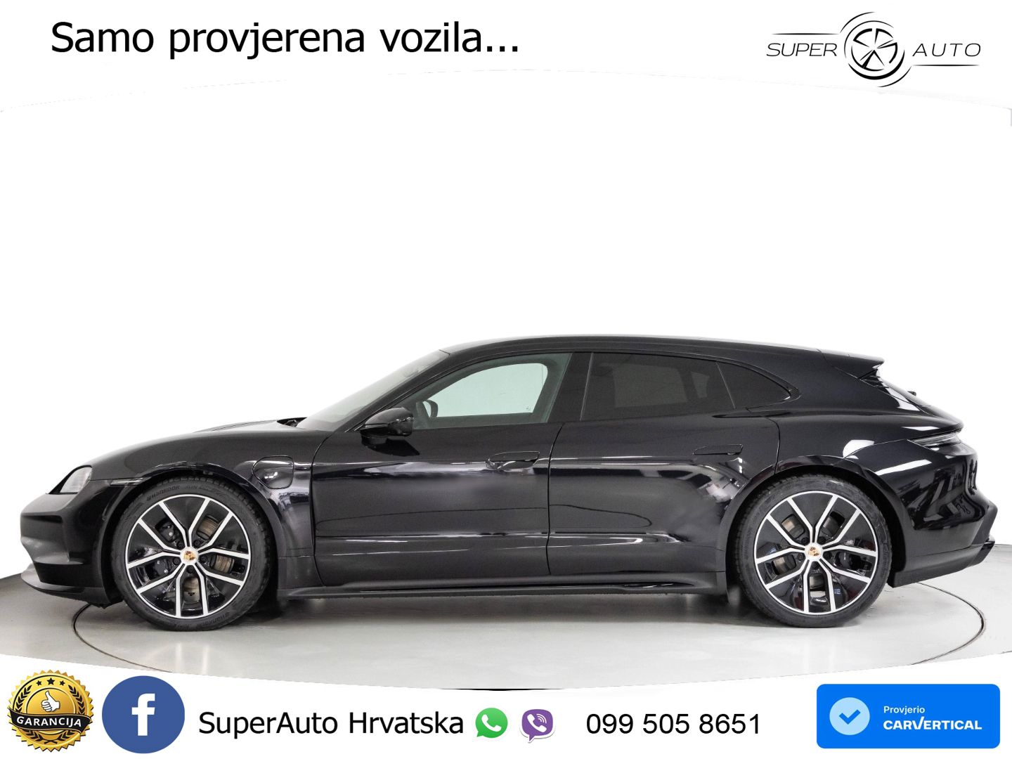 Porsche Taycan Sport Turismo 105 kWh (435 KS)
