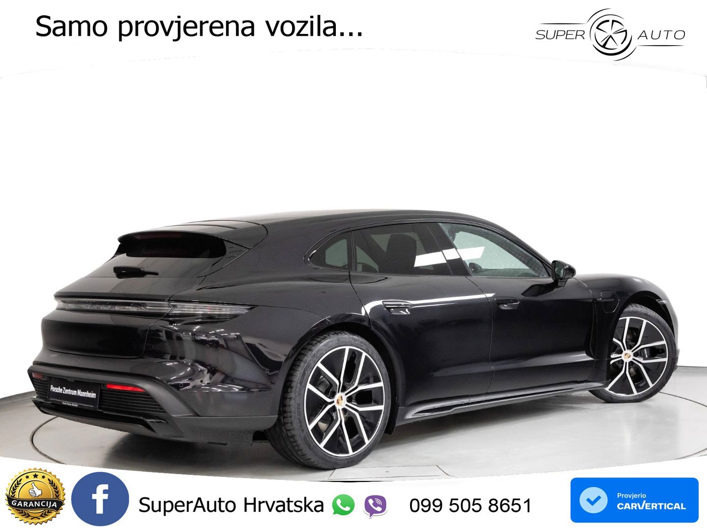 Porsche Taycan Sport Turismo 105 kWh (435 KS)