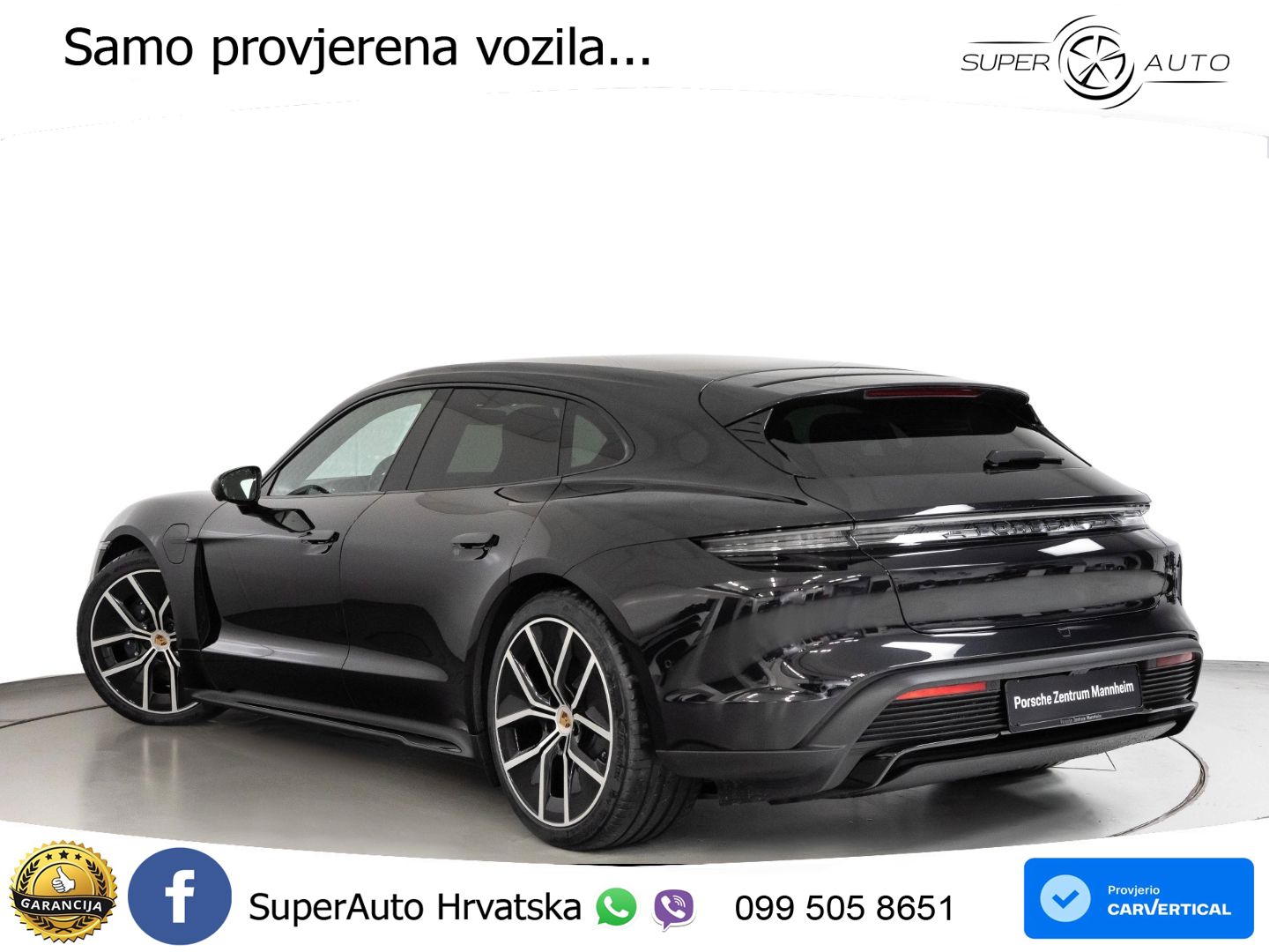 Porsche Taycan Sport Turismo 105 kWh (435 KS)