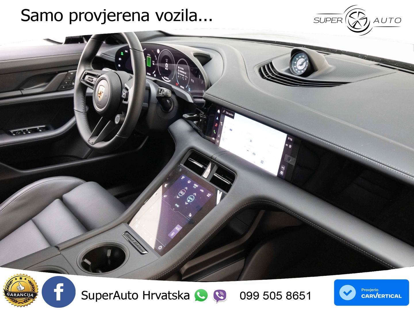Porsche Taycan Sport Turismo 105 kWh (435 KS)