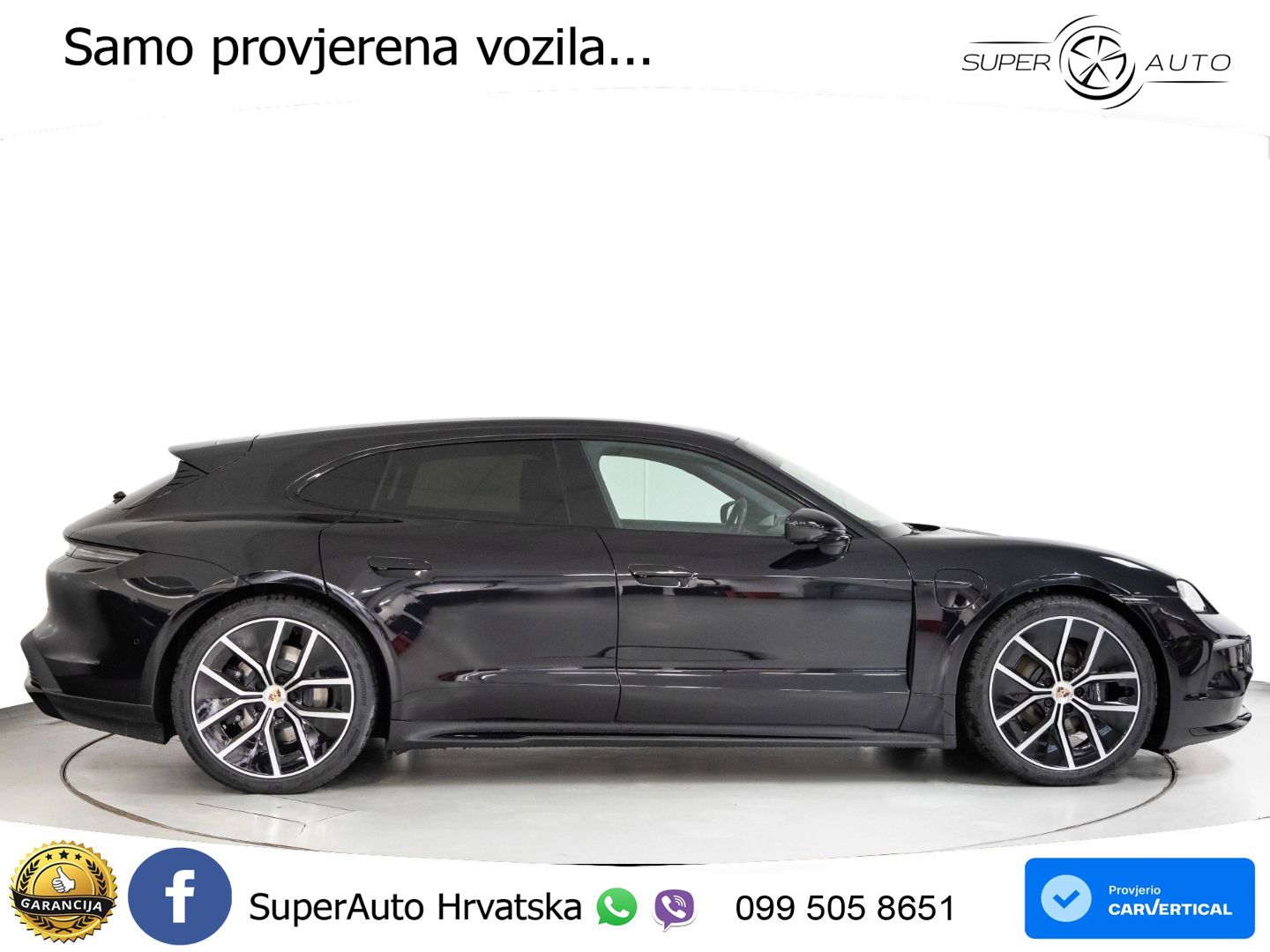 Porsche Taycan Sport Turismo 105 kWh (435 KS)
