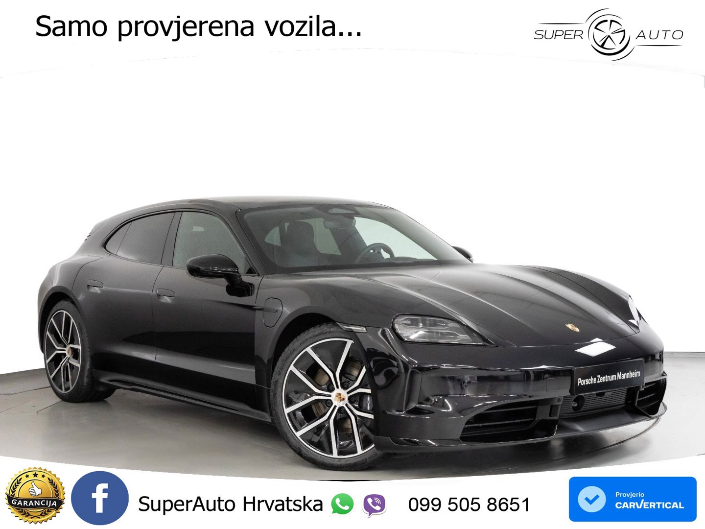 Porsche Taycan Sport Turismo 105 kWh (435 KS)