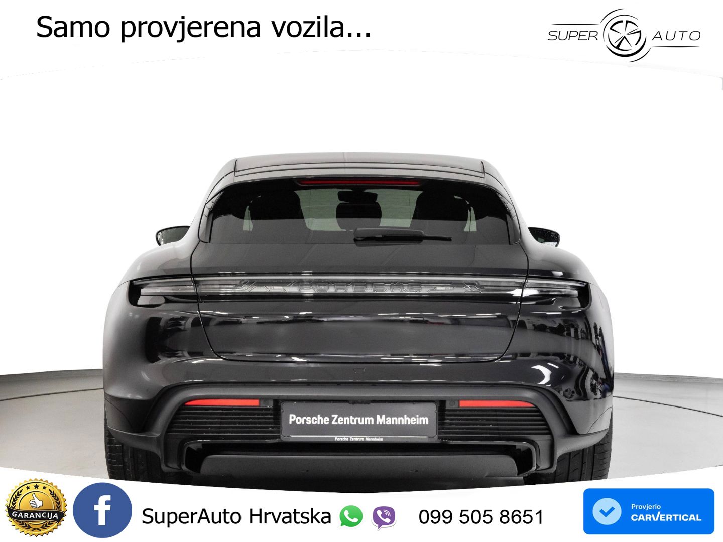 Porsche Taycan Sport Turismo 105 kWh (435 KS)