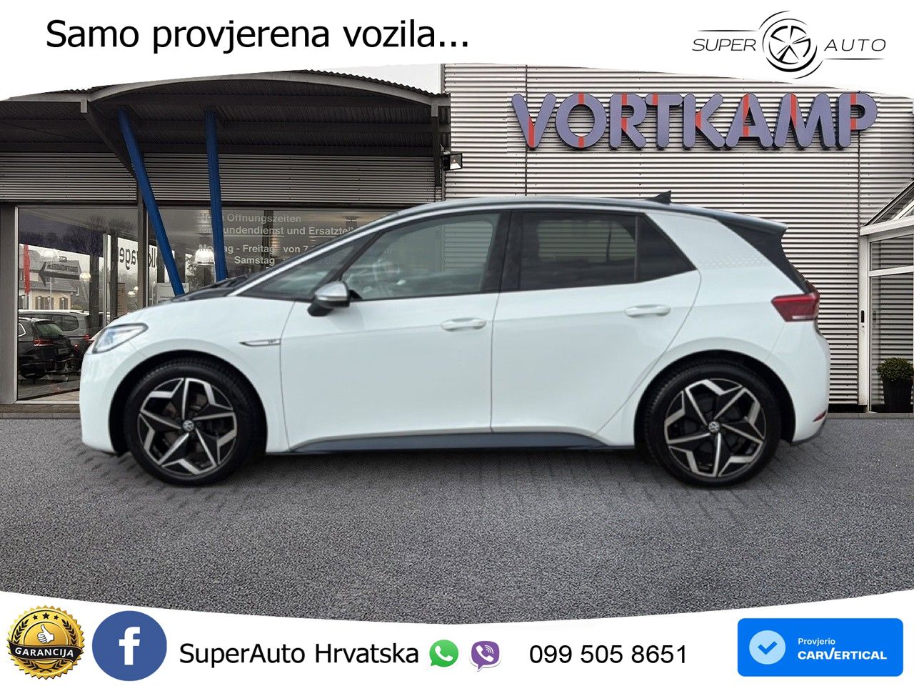 Volkswagen ID.3 Pro Performance 62 kWh (204 KS) LED+GR SJED+ACC
