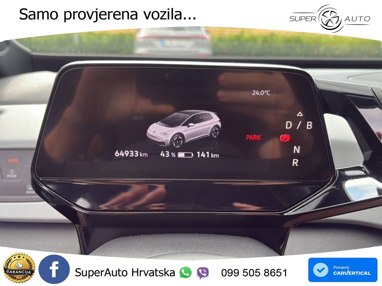 Volkswagen ID.3 Pro Performance 62 kWh (204 KS) LED+GR SJED+ACC