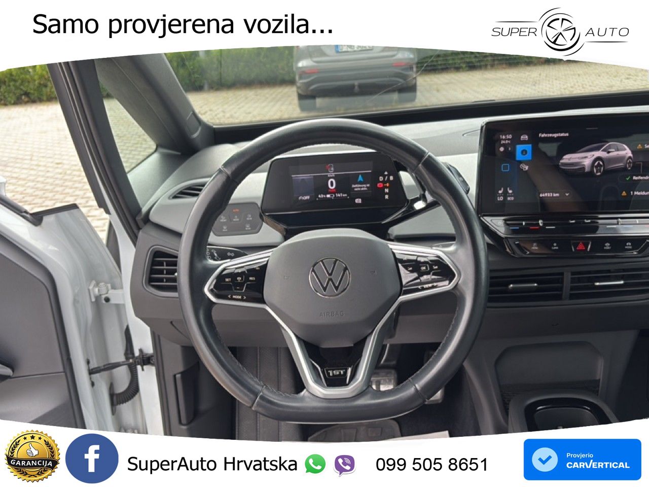 Volkswagen ID.3 Pro Performance 62 kWh (204 KS) LED+GR SJED+ACC