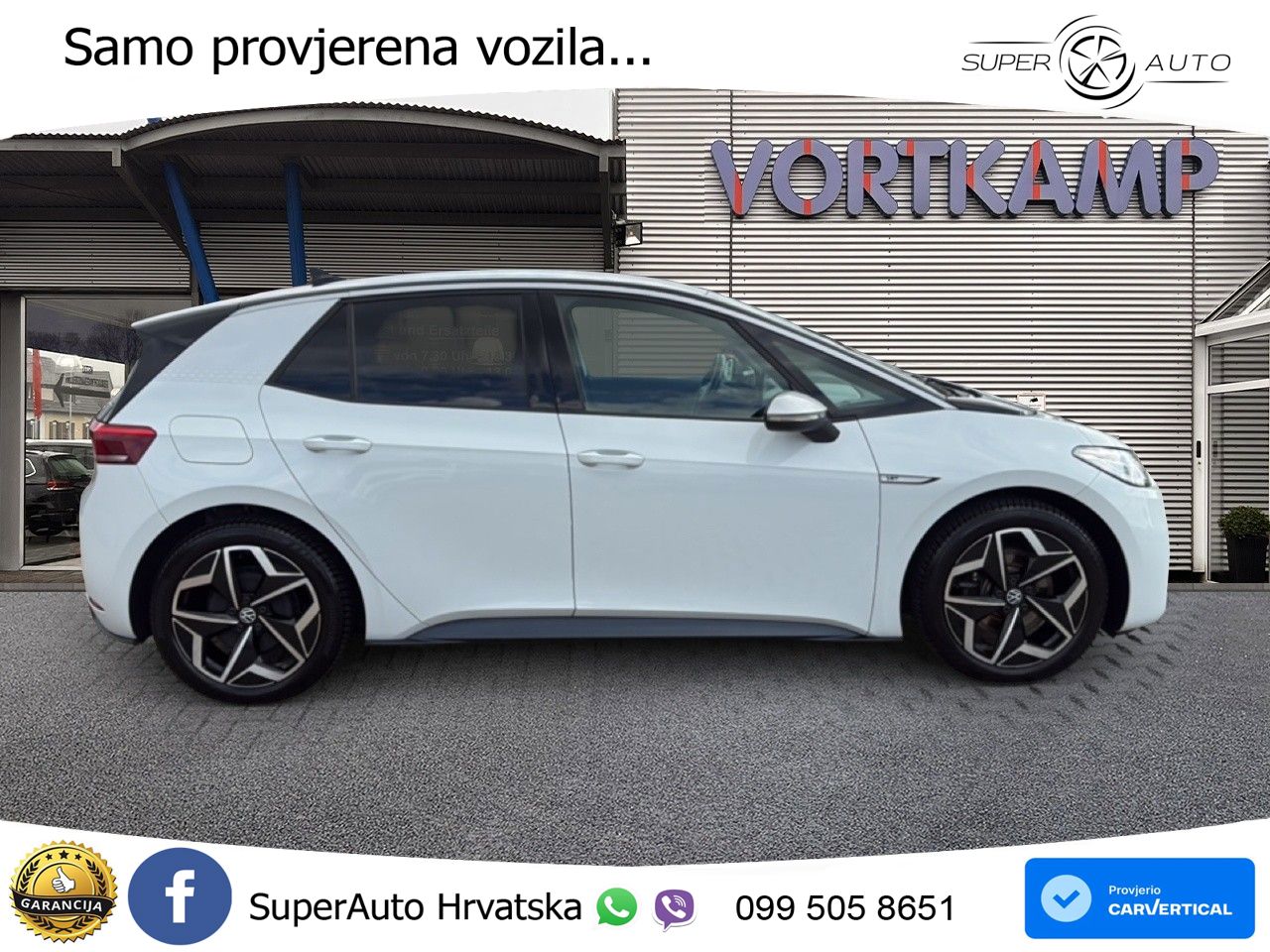 Volkswagen ID.3 Pro Performance 62 kWh (204 KS) LED+GR SJED+ACC