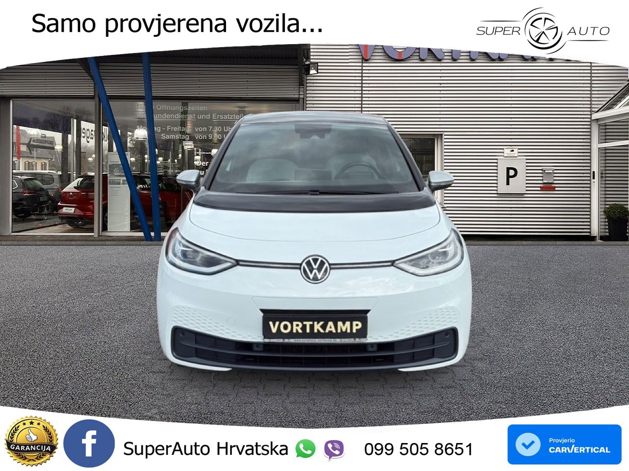 Volkswagen ID.3 Pro Performance 62 kWh (204 KS) LED+GR SJED+ACC