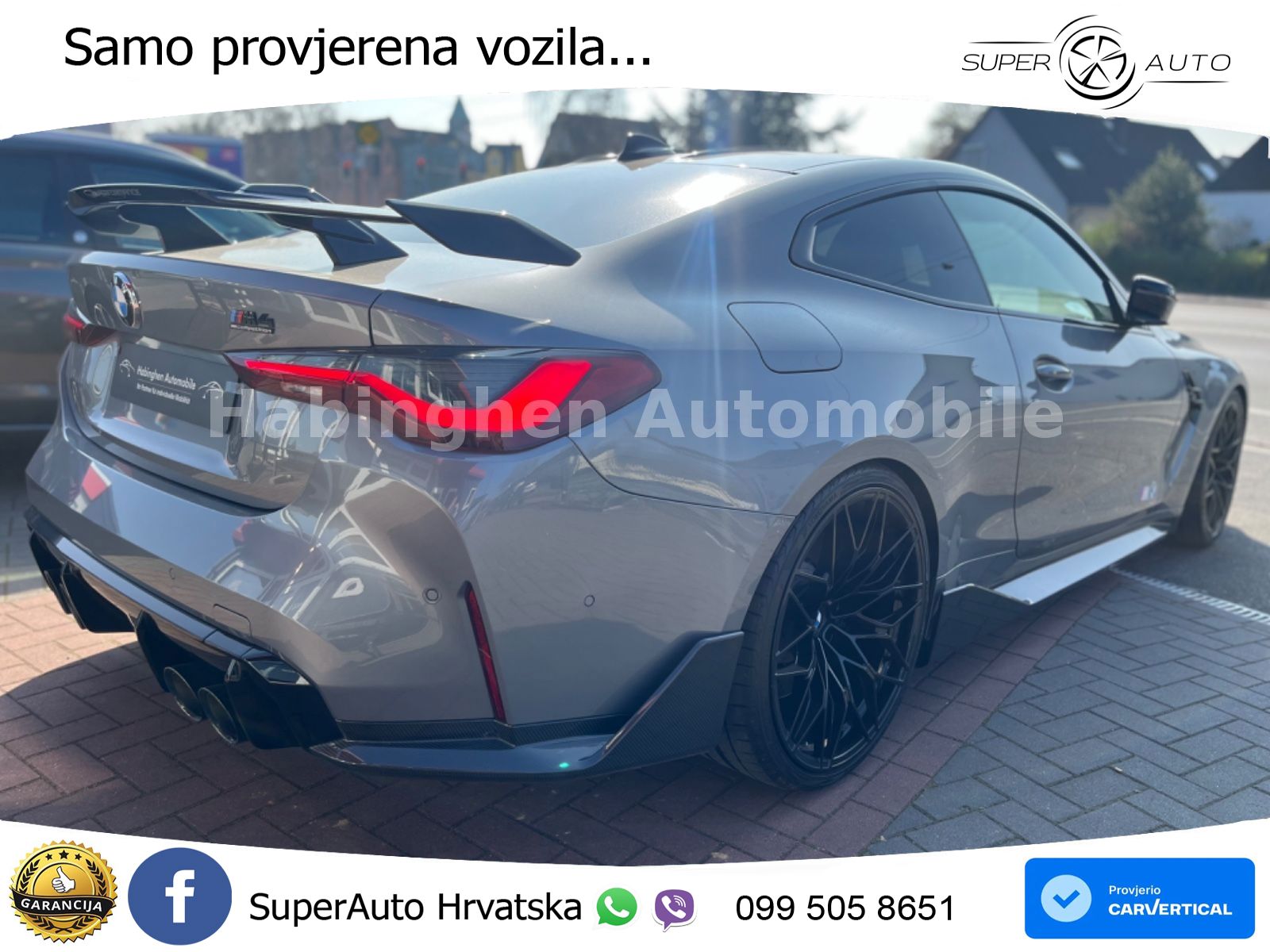 BMW M4 Competition 3.0 (510 KS) Steptronic LED+GR SJED+ACC