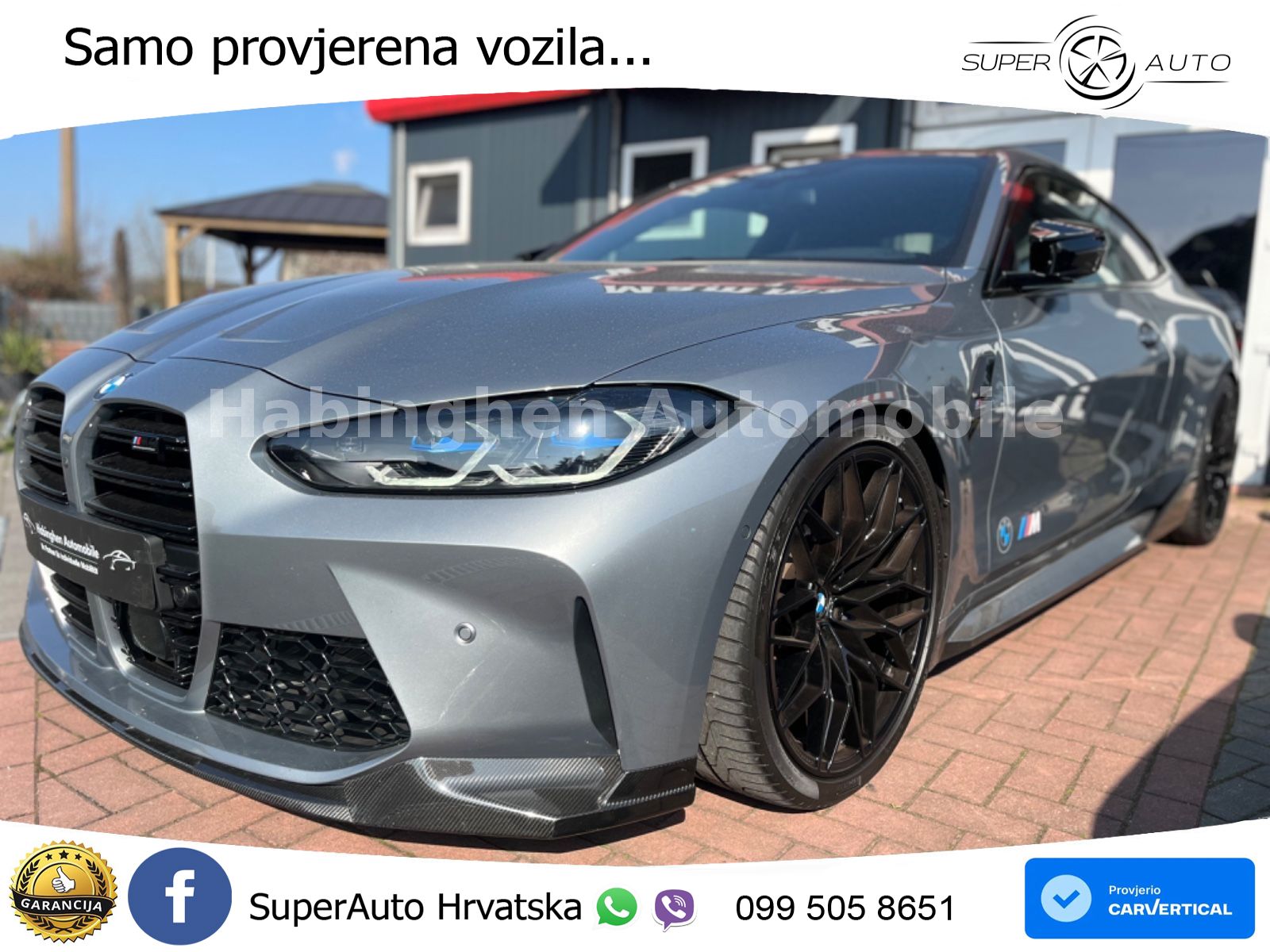 BMW M4 Competition 3.0 (510 KS) Steptronic LED+GR SJED+ACC