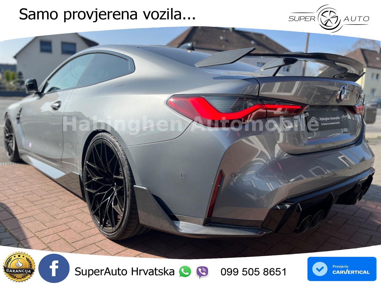 BMW M4 Competition 3.0 (510 KS) Steptronic LED+GR SJED+ACC