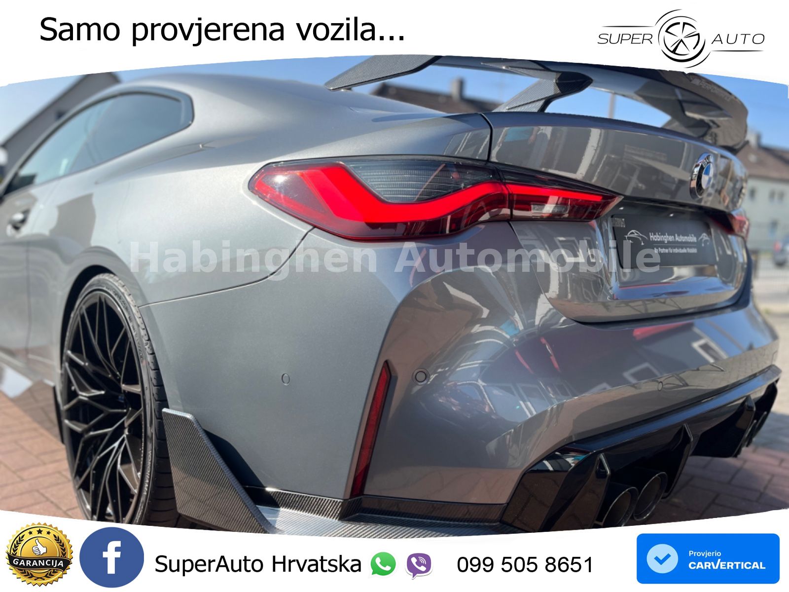 BMW M4 Competition 3.0 (510 KS) Steptronic LED+GR SJED+ACC