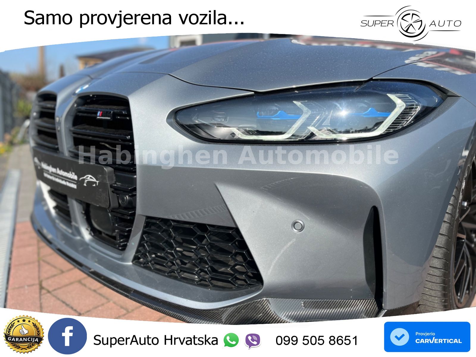 BMW M4 Competition 3.0 (510 KS) Steptronic LED+GR SJED+ACC