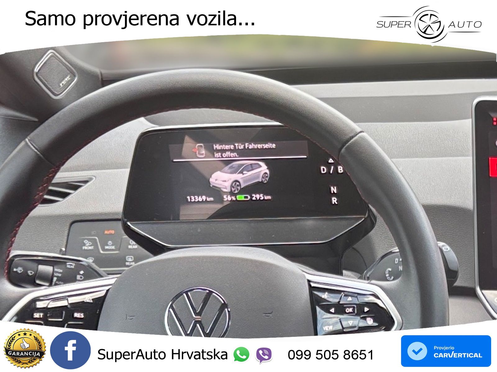 Volkswagen ID.3 GTX 84 kWh (286 KS) LED+GR SJED+ACC