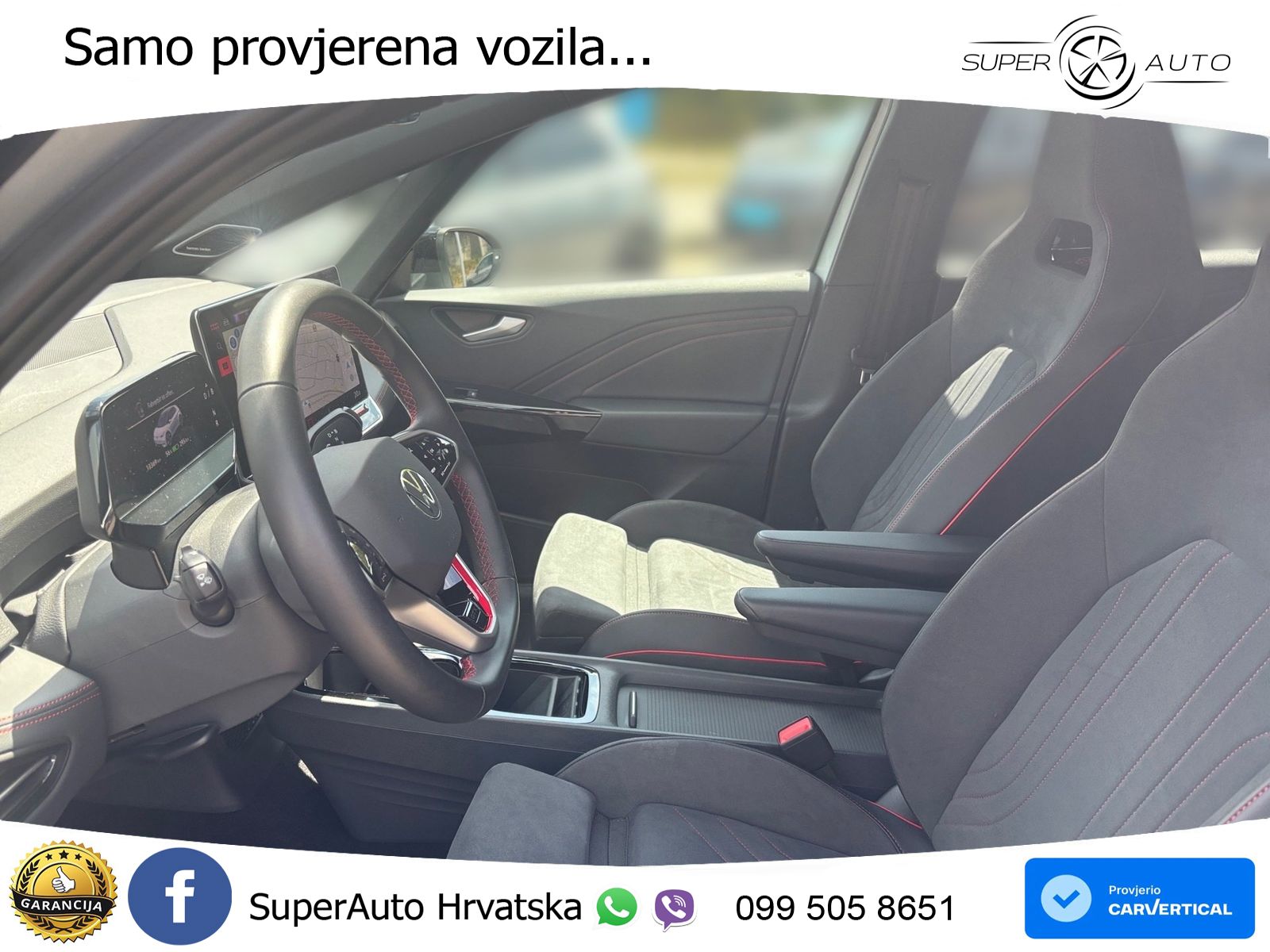 Volkswagen ID.3 GTX 84 kWh (286 KS) LED+GR SJED+ACC