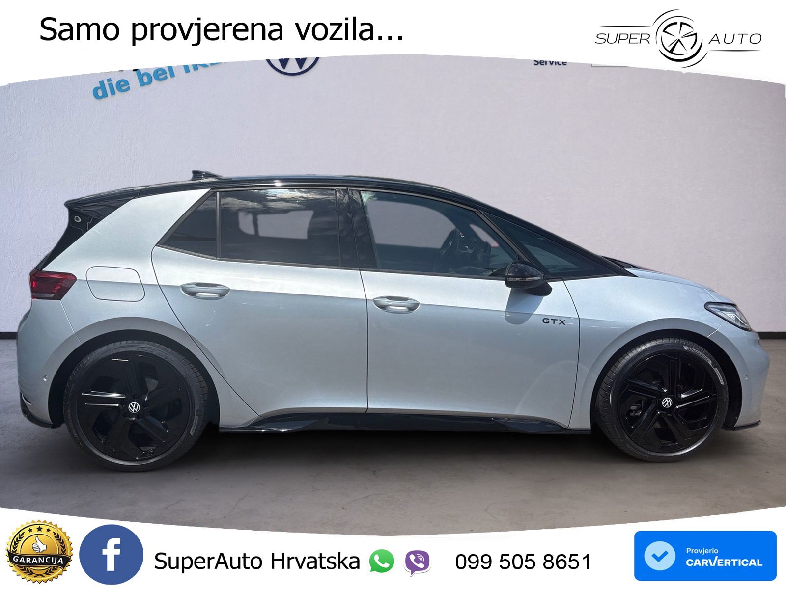 Volkswagen ID.3 GTX 84 kWh (286 KS) LED+GR SJED+ACC