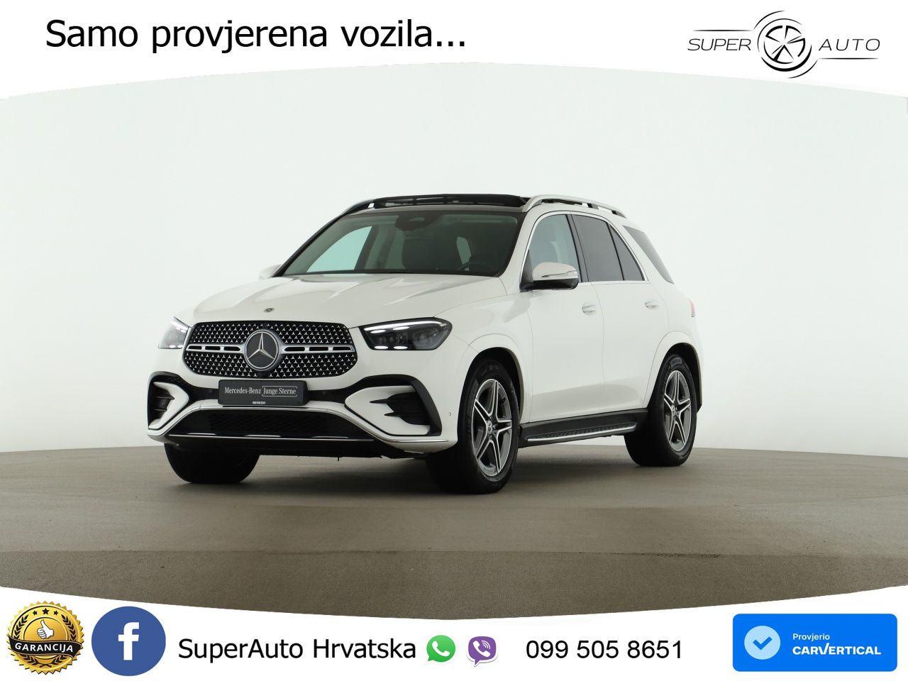 Mercedes GLE 450 3.0 (381 KS) EQ Boost 4MATIC 9G-TRONIC AMG LED+GR SJED+ACC