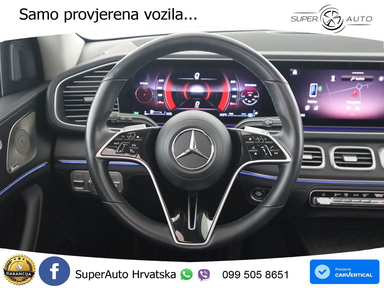 Mercedes GLE 450 3.0 (381 KS) EQ Boost 4MATIC 9G-TRONIC AMG LED+GR SJED+ACC