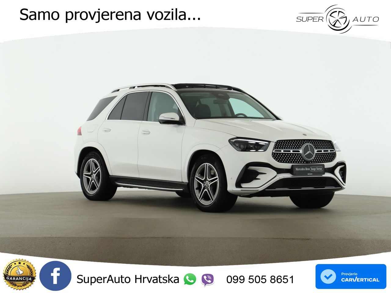 Mercedes GLE 450 3.0 (381 KS) EQ Boost 4MATIC 9G-TRONIC AMG LED+GR SJED+ACC