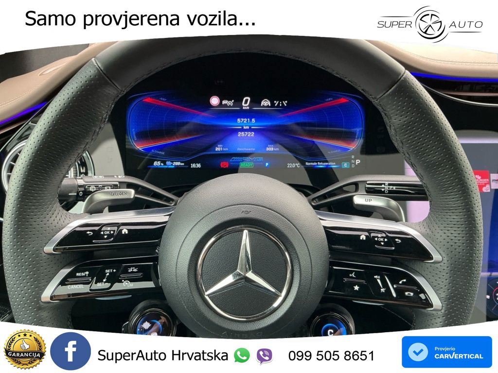 Mercedes EQE SUV AMG 43 100 kWh (476 KS) 4MATIC ACC+HEAD+4xGR SJED+360+PANO