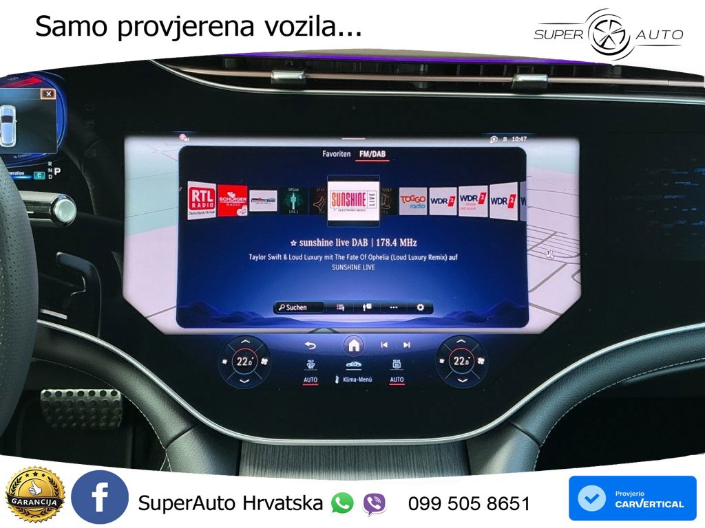 Mercedes EQE SUV AMG 43 100 kWh (476 KS) 4MATIC ACC+HEAD+4xGR SJED+360+PANO