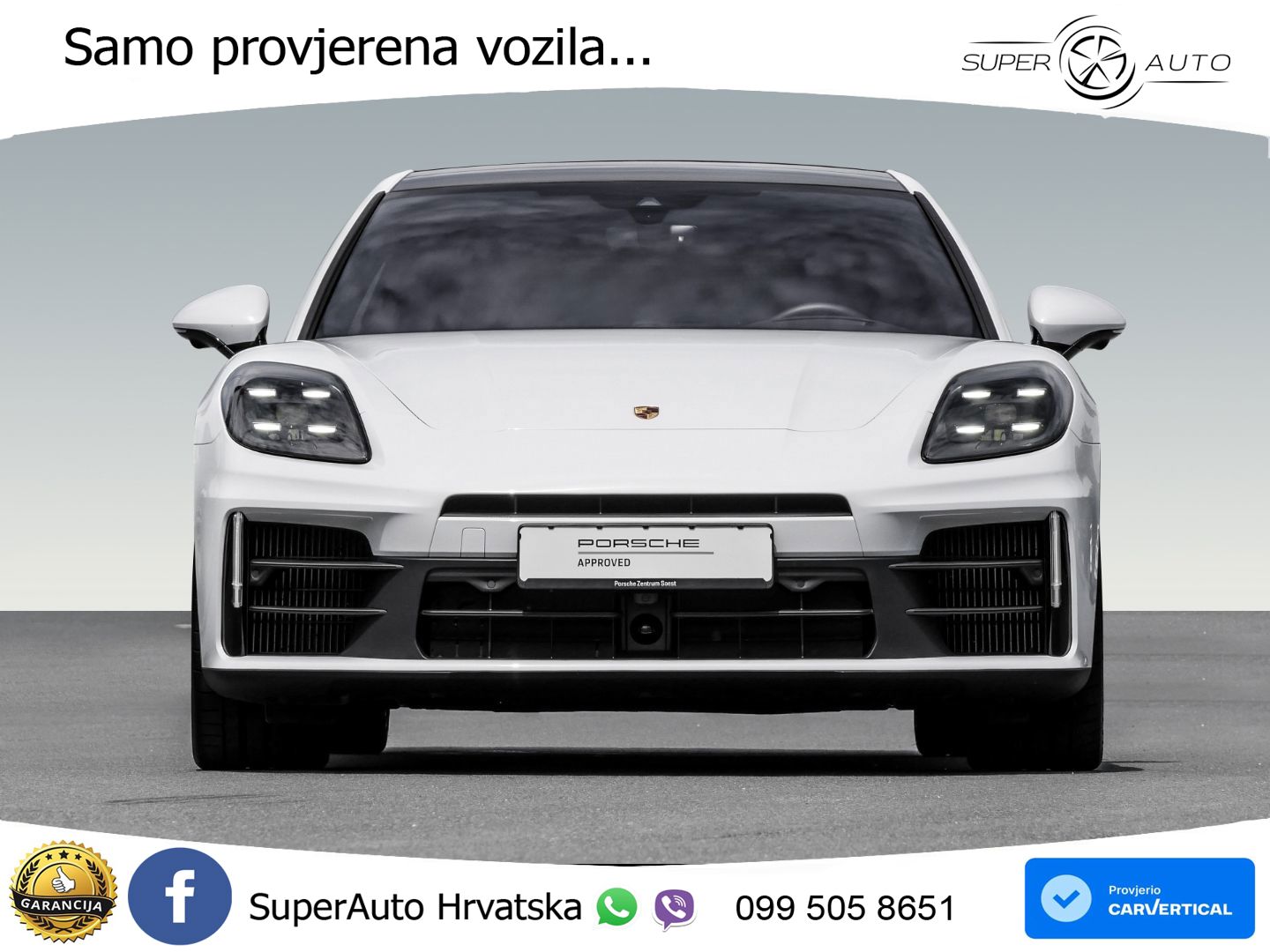 Porsche Panamera 4 2.9 V6 (470 KS) E-Hybrid PDK ACC+HEAD+4xGR SJED+360+PANO