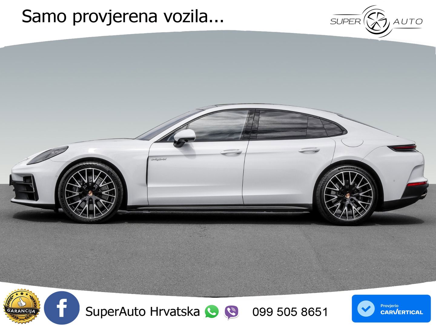 Porsche Panamera 4 2.9 V6 (470 KS) E-Hybrid PDK ACC+HEAD+4xGR SJED+360+PANO