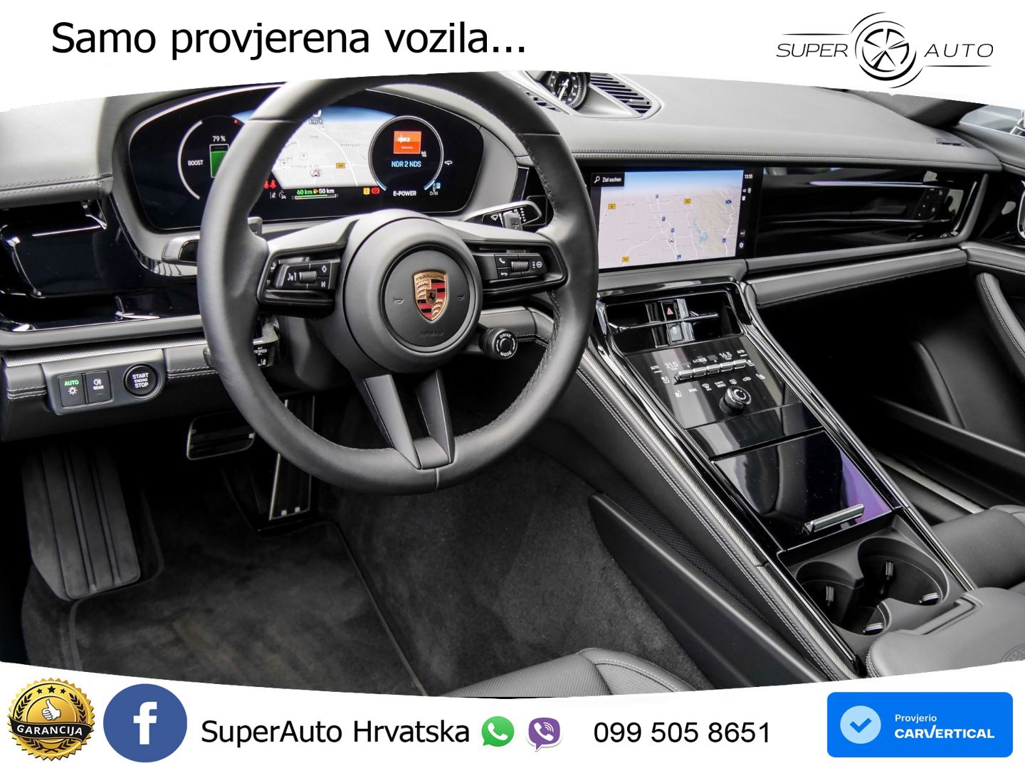 Porsche Panamera 4 2.9 V6 (470 KS) E-Hybrid PDK ACC+HEAD+4xGR SJED+360+PANO