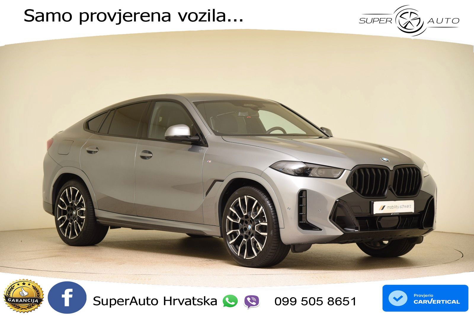 BMW X6 30d (298 KS) xDrive Steptronic M Sport LED+GR SJED+ACC