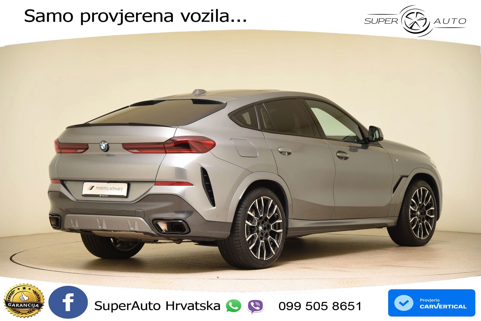 BMW X6 30d (298 KS) xDrive Steptronic M Sport LED+GR SJED+ACC