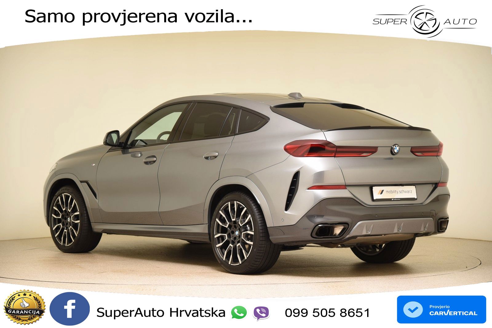 BMW X6 30d (298 KS) xDrive Steptronic M Sport LED+GR SJED+ACC