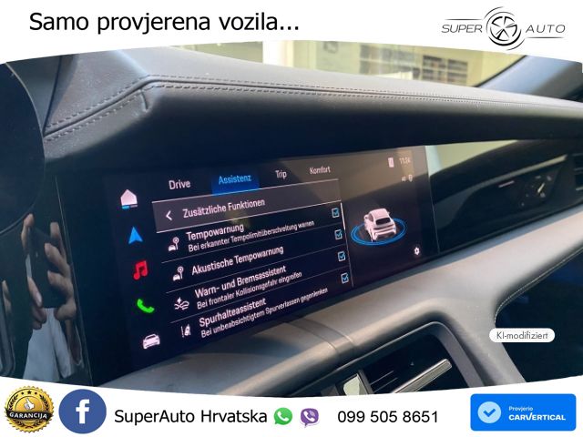 Porsche Taycan Sport Turismo 4S 105 kWh (598 KS)