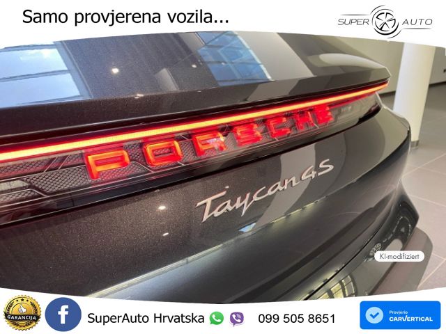 Porsche Taycan Sport Turismo 4S 105 kWh (598 KS)
