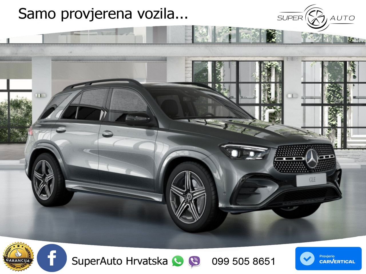 Mercedes GLE 450d (367 KS) EQ Boost 4MATIC 9G-TRONIC AMG LED+GR SJED+ACC