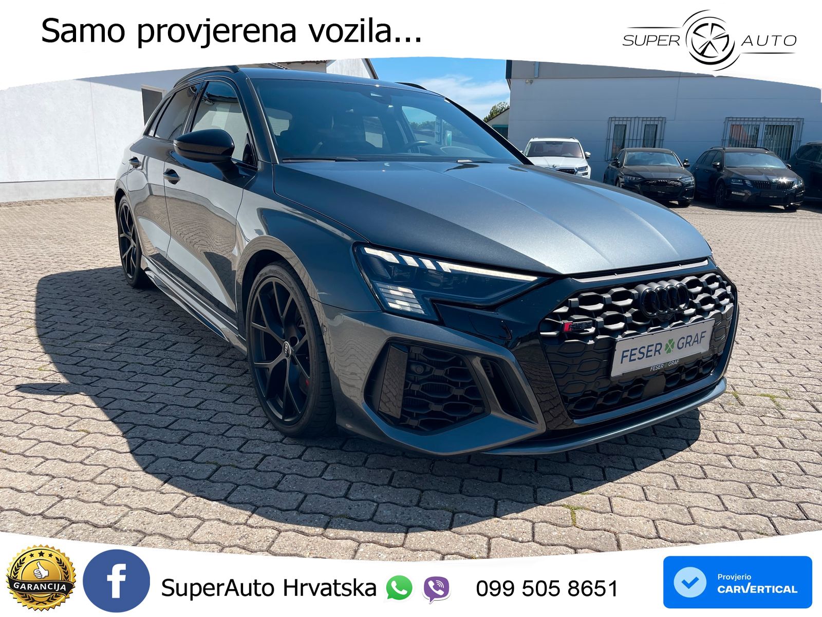 Audi RS3 Sportback 2.5 TFSI (400 KS) quattro S tronic