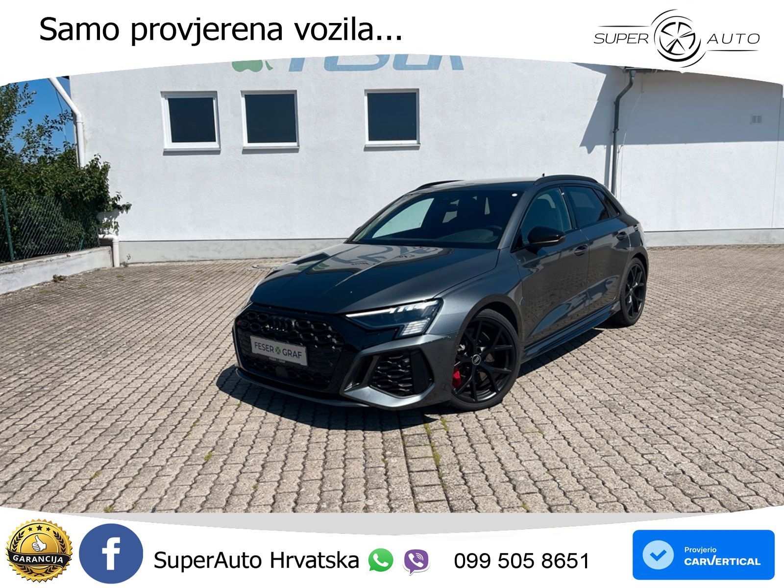 Audi RS3 Sportback 2.5 TFSI (400 KS) quattro S tronic
