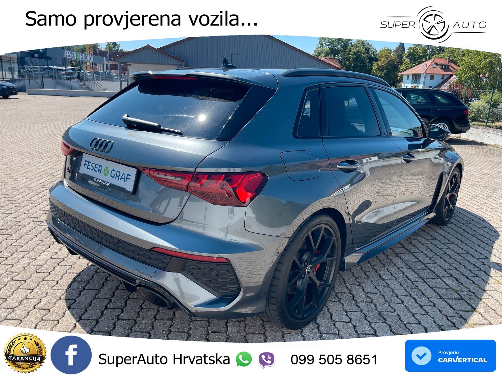 Audi RS3 Sportback 2.5 TFSI (400 KS) quattro S tronic