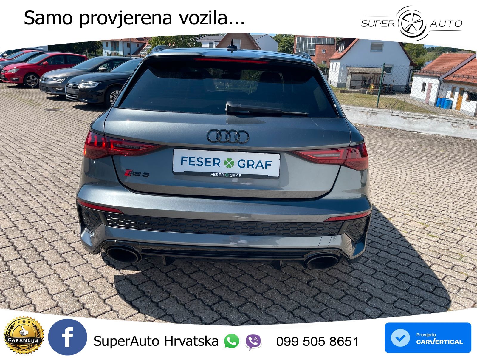 Audi RS3 Sportback 2.5 TFSI (400 KS) quattro S tronic