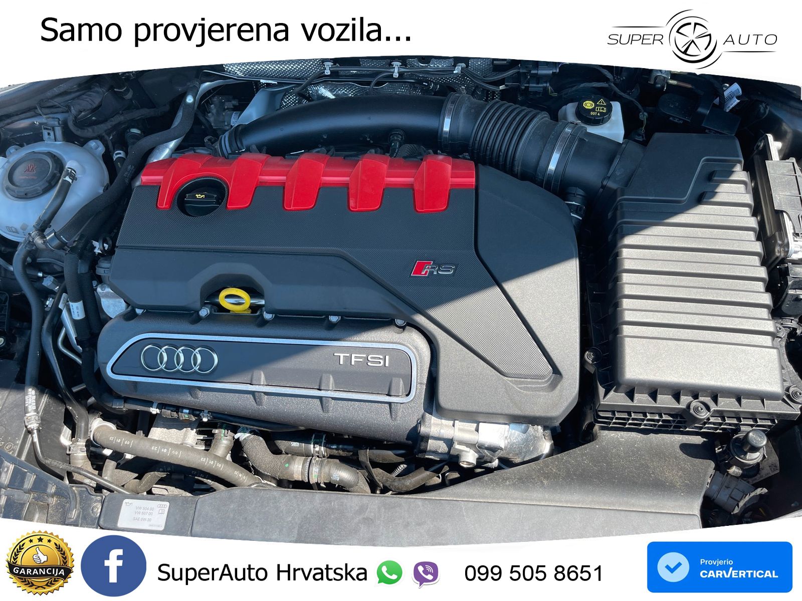 Audi RS3 Sportback 2.5 TFSI (400 KS) quattro S tronic