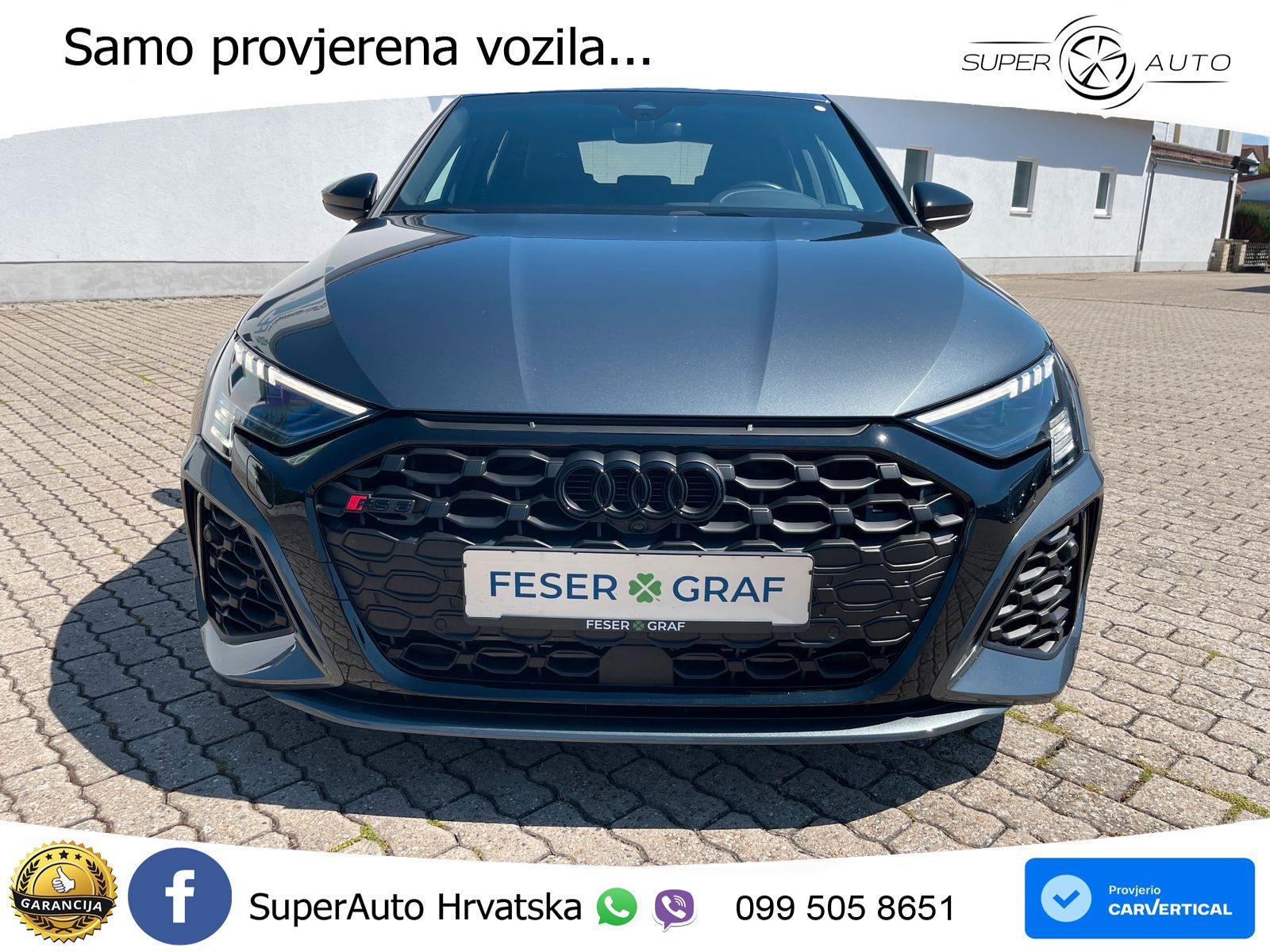 Audi RS3 Sportback 2.5 TFSI (400 KS) quattro S tronic