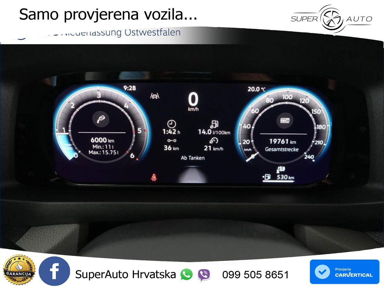 VW Crafter 140 KS
