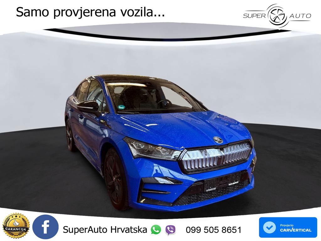 Škoda Enyaq Coupe iV RS 82 kWh (299 KS) AWD Lounge LED+GR SJED+ACC