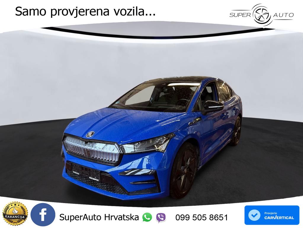 Škoda Enyaq Coupe iV RS 82 kWh (299 KS) AWD Lounge LED+GR SJED+ACC