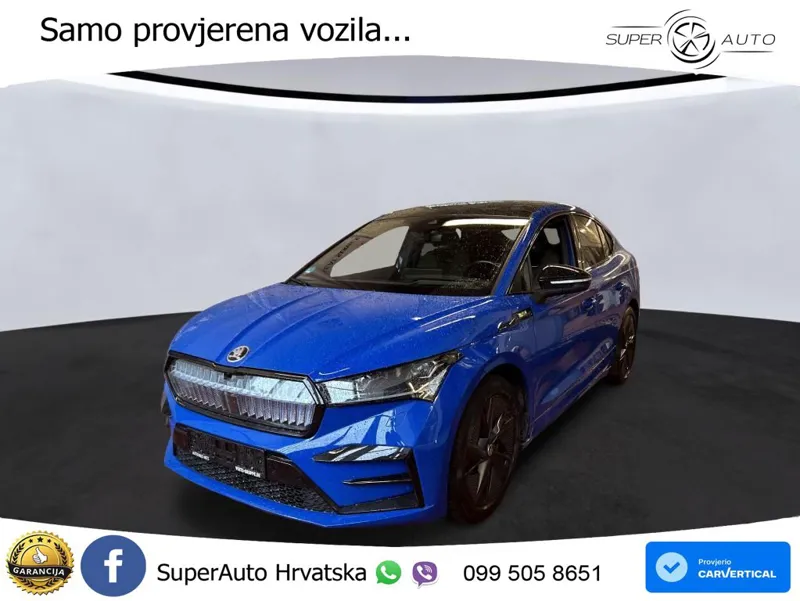 Škoda Enyaq Coupe iV RS 82 kWh (299 KS) AWD Lounge LED+GR SJED+ACC