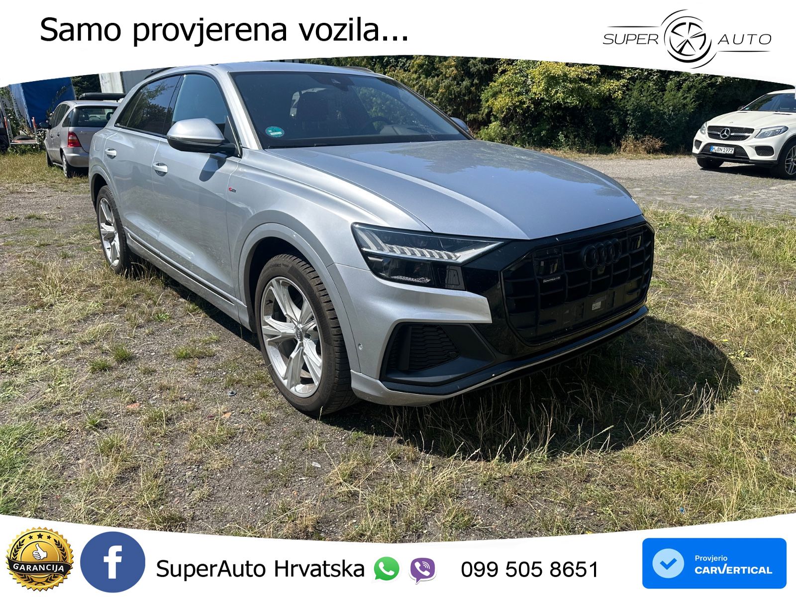 Audi Q8 50 TDI V6 (286 KS) quattro Tiptronic LED+GR SJED+ACC