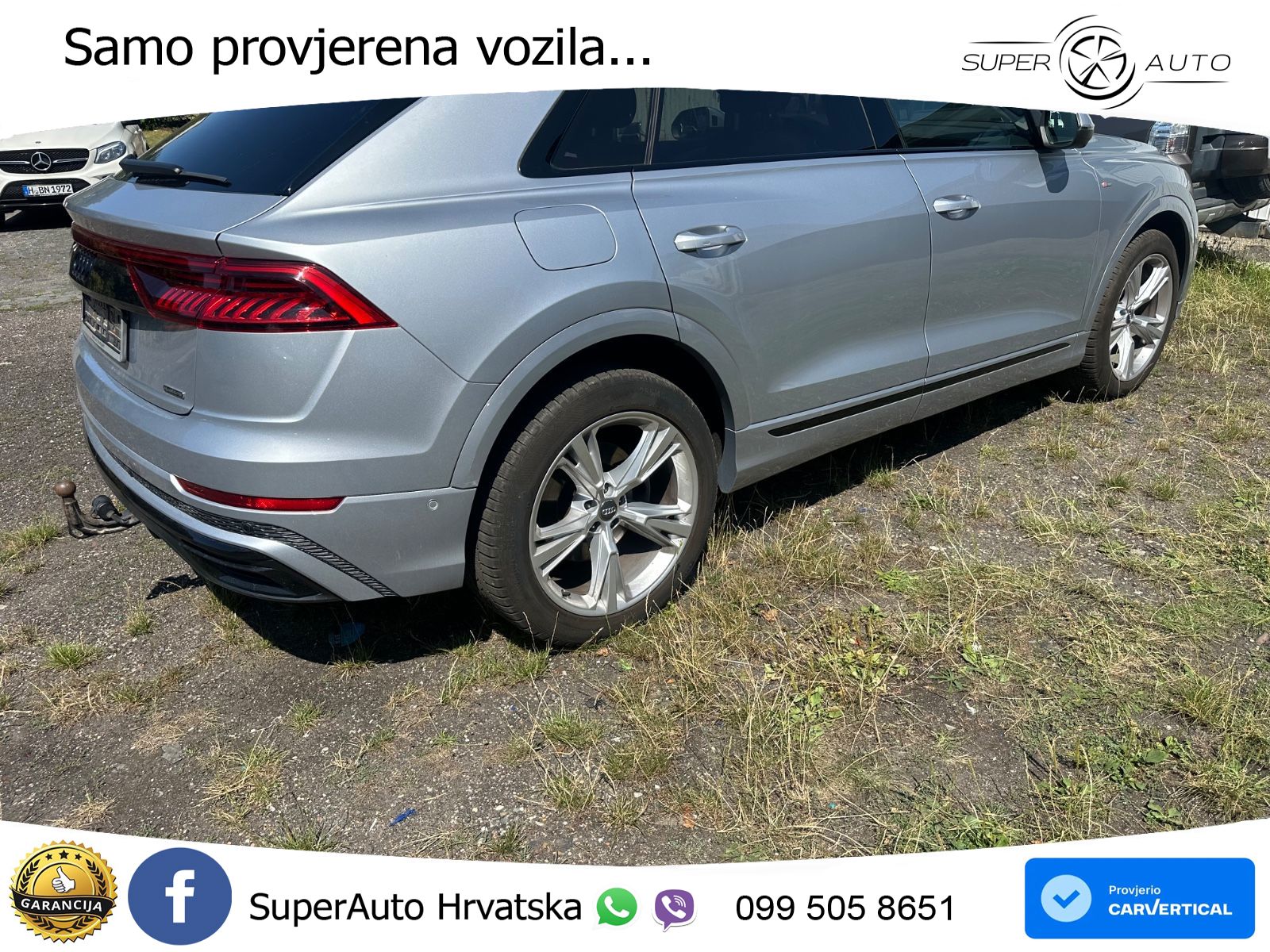 Audi Q8 50 TDI V6 (286 KS) quattro Tiptronic LED+GR SJED+ACC