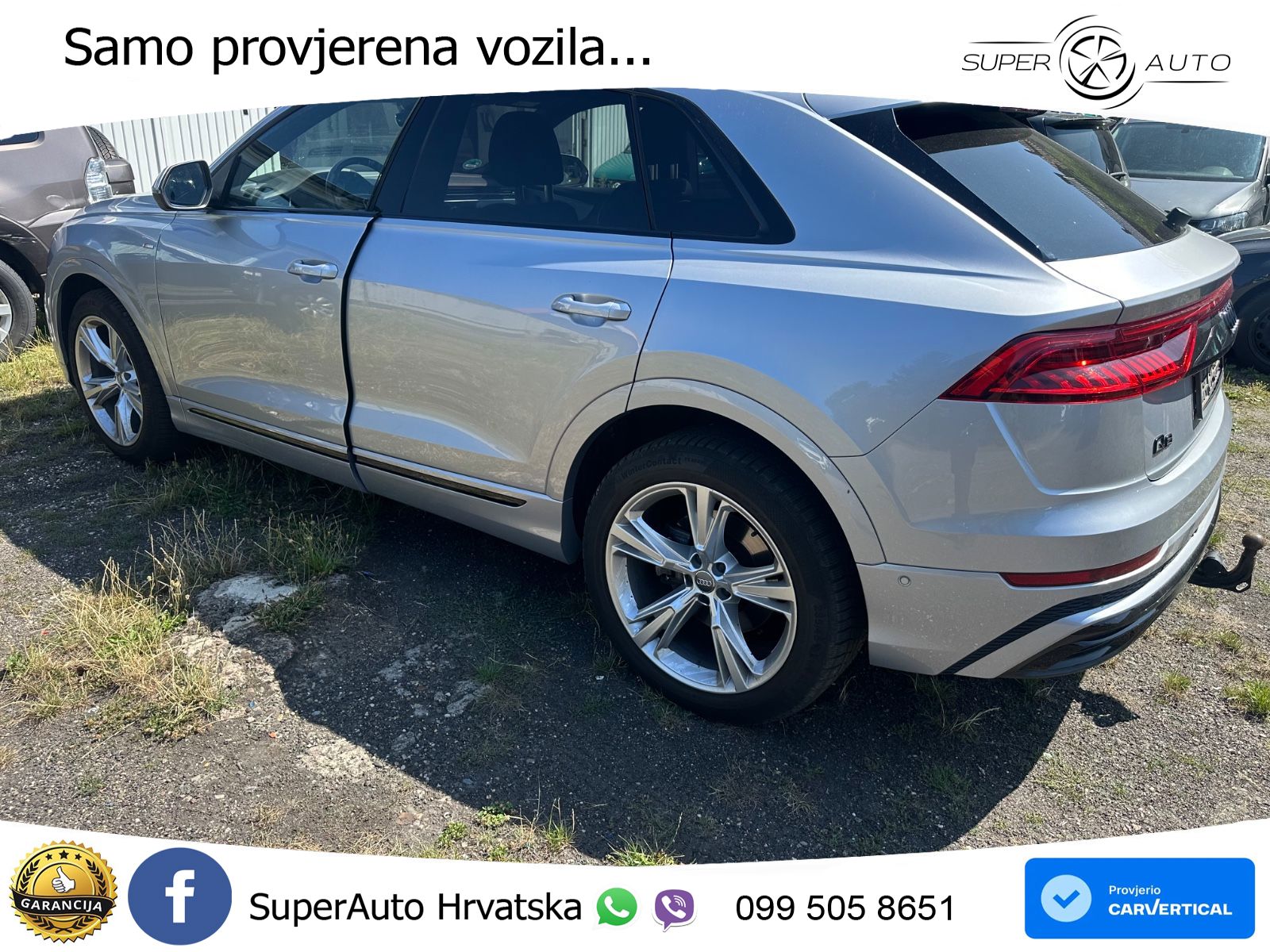 Audi Q8 50 TDI V6 (286 KS) quattro Tiptronic LED+GR SJED+ACC